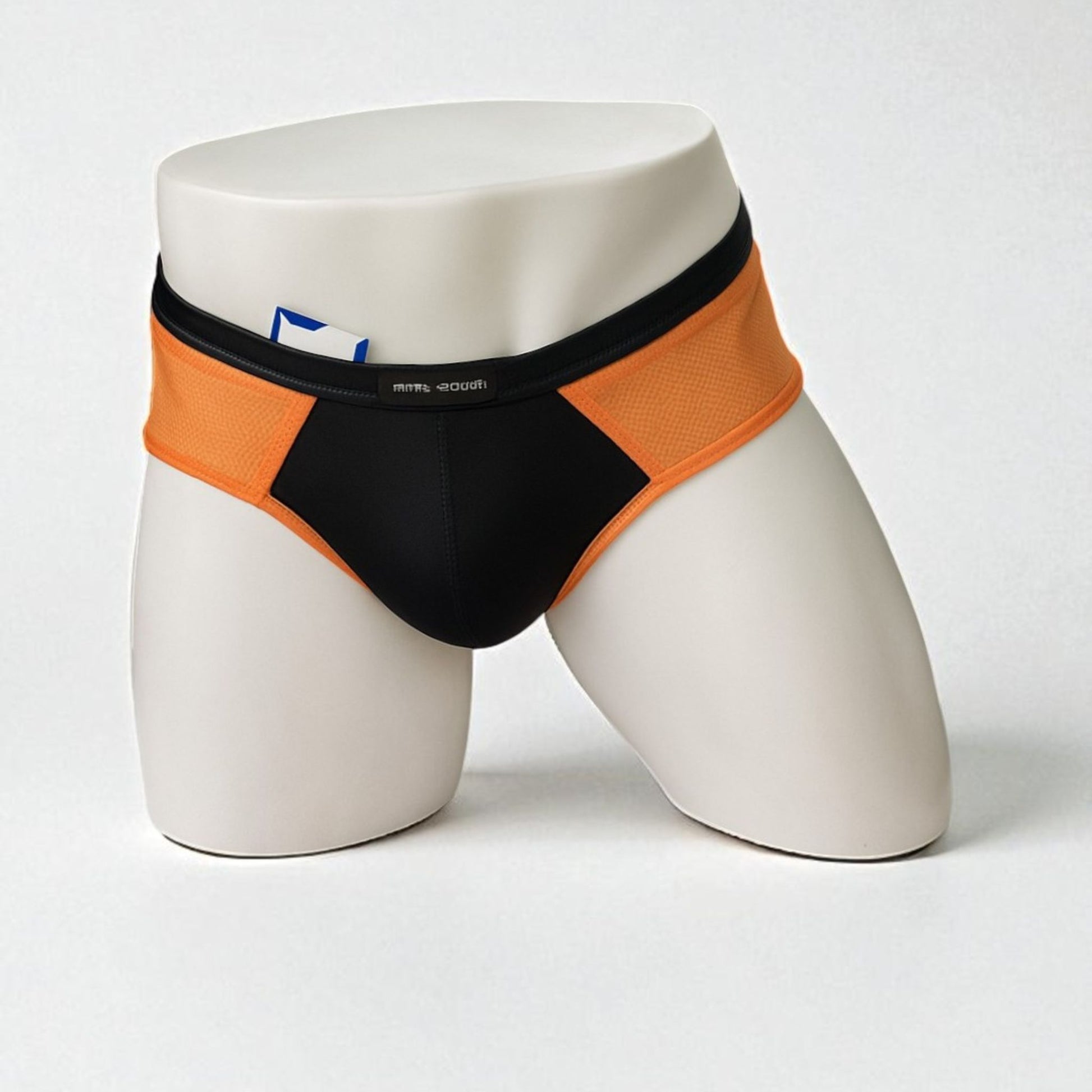 Brief Deportivo Bicolor – Negro & Naranja