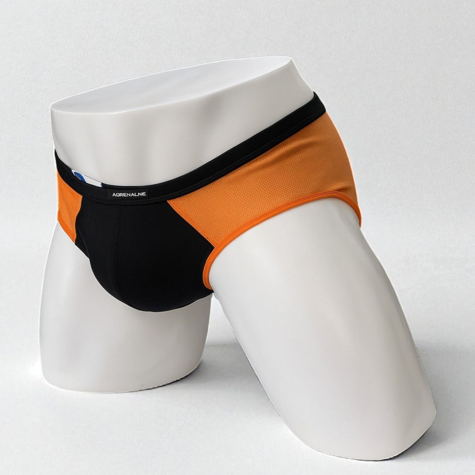 Brief Deportivo Bicolor – Negro & Naranja